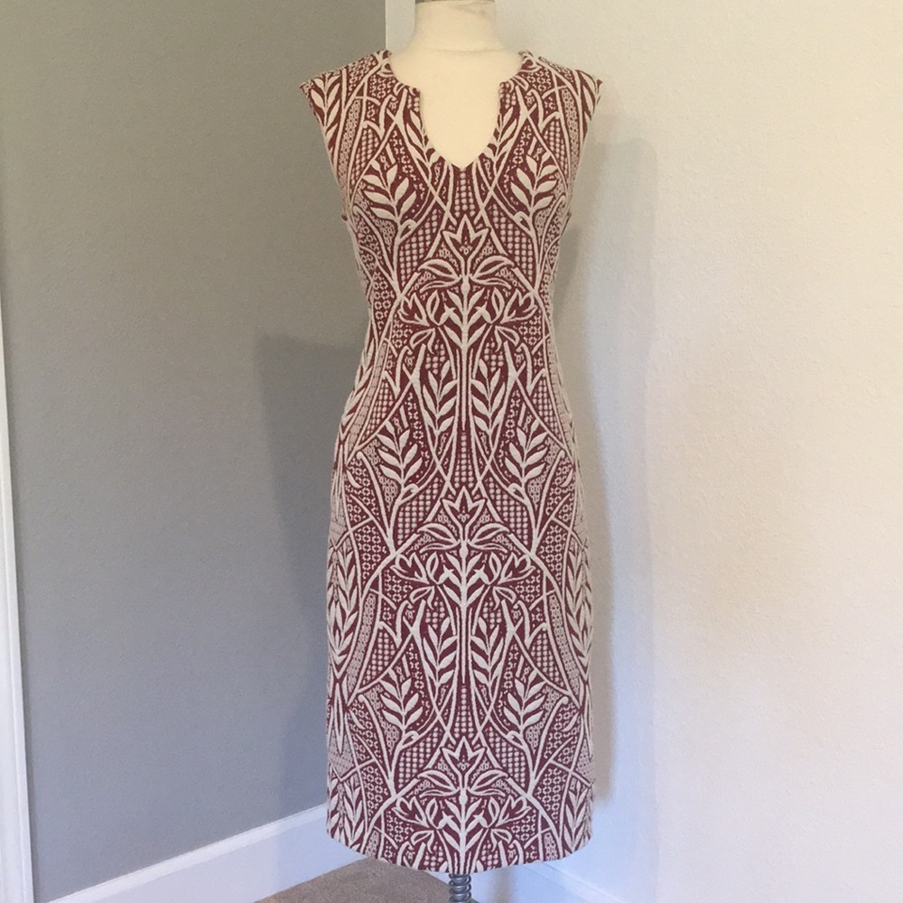 COPY - Anthropologie Patterned Dress